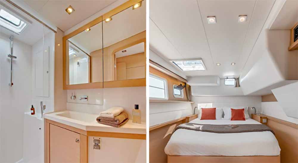 Selectour Carol' Voyages Nous vous ferons aimer le monde inspiration croisiere en catamaran lagoon 450 cabines
