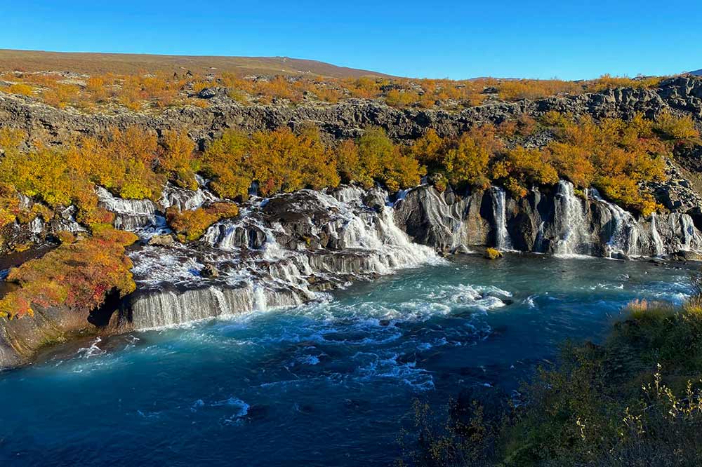 Selectour Carol' Voyages Nous vous ferons aimer le monde islande hraunfossar