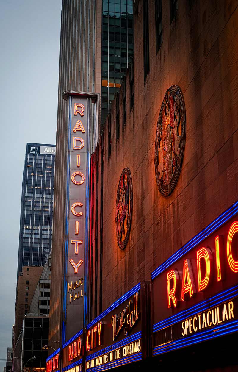 Selectour Carol' Voyages Nous vous ferons aimer le monde usa new york radio city hall
