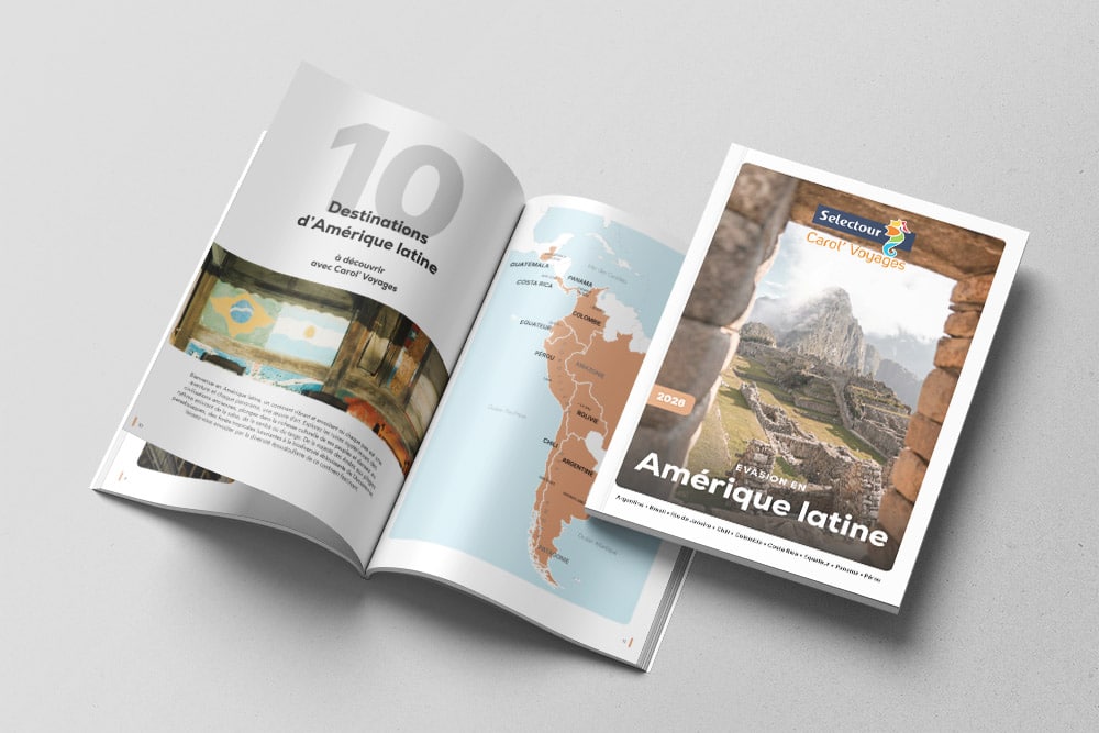 Selectour Carol' Voyages Nous vous ferons aimer le monde brochure evasion en amerique latine