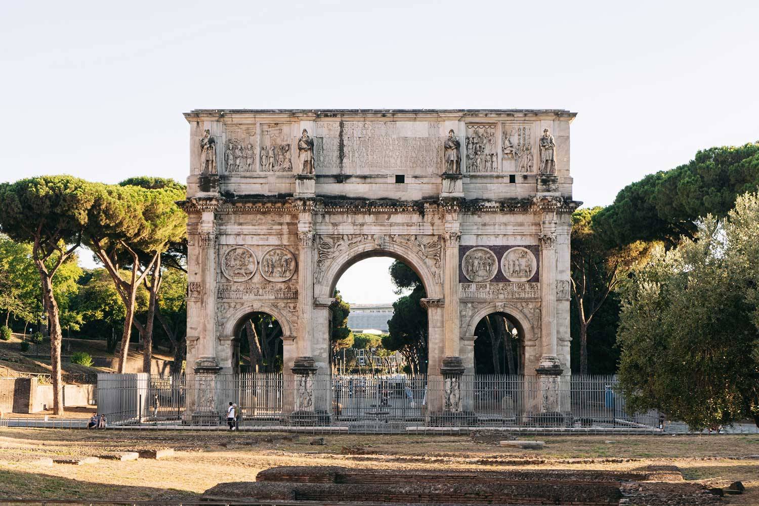 Selectour Carol' Voyages Nous vous ferons aimer le monde italie rome arc constantin