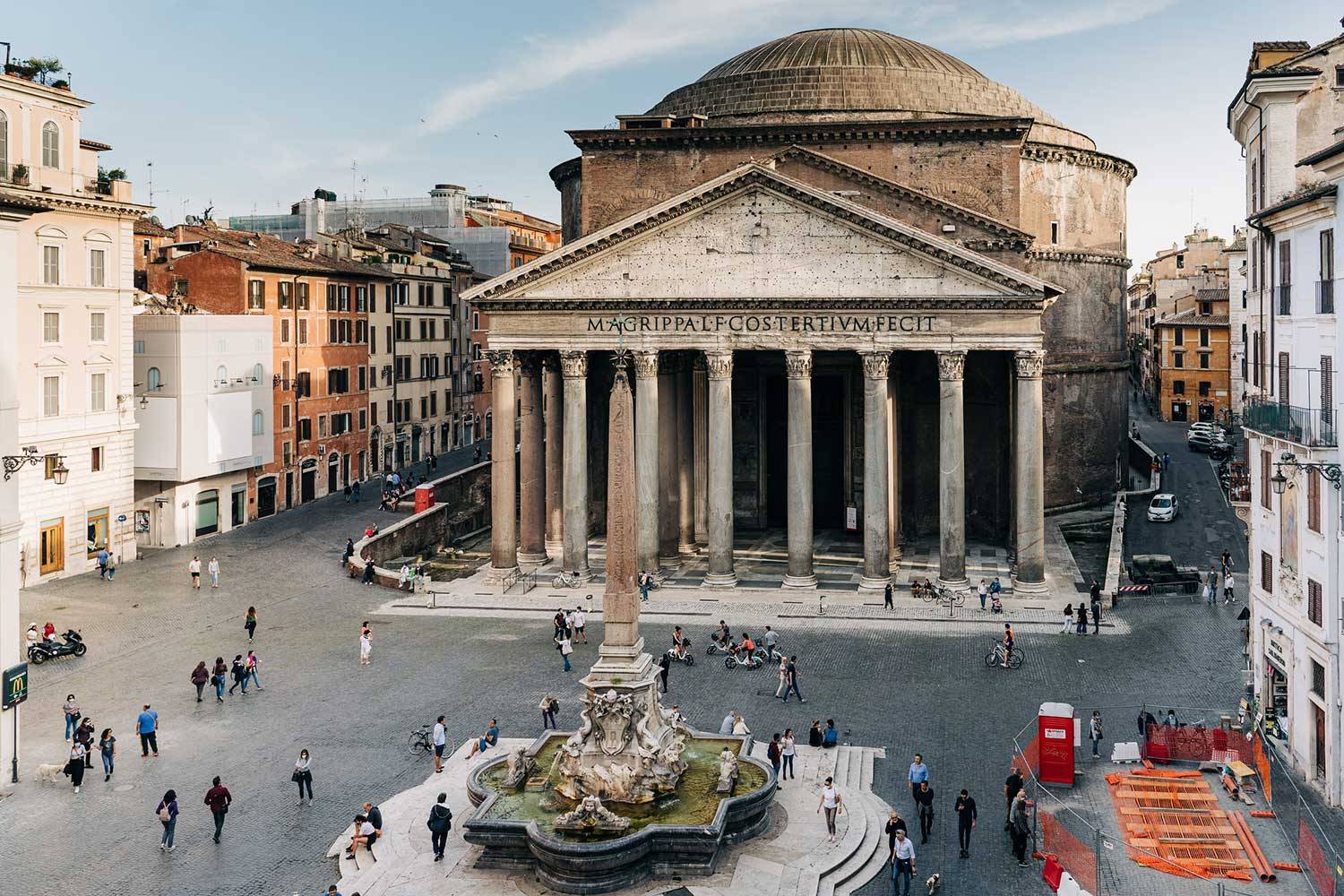 Selectour Carol' Voyages Nous vous ferons aimer le monde italie rome pantheon